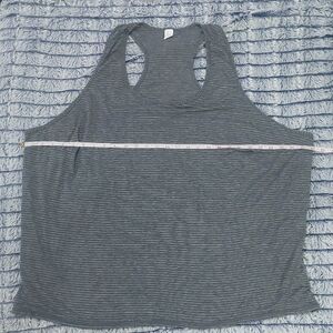Xersion Gray Striped Women's Tank Top‎ 3x